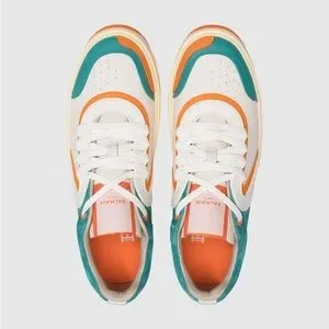 Balmain | Shoes | Balmain Teal And Orange Sneakers | Poshmark display picture 3